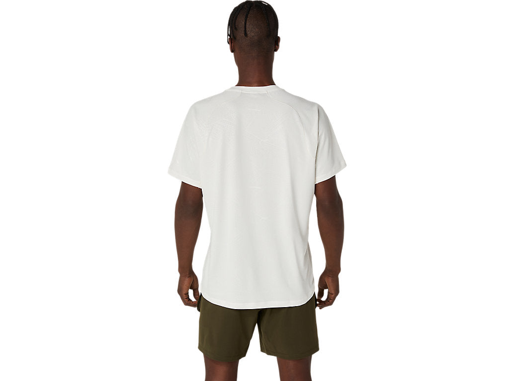 Tee Shirt Asics Game All Over Print SS Top Cream