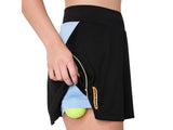 Jupe Asics Padel Court Skirt Performance Black Performance Black / Stone Wash