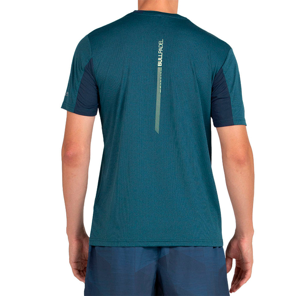 Tee Shirt Bullpadel Libio Verde Oscuro Vigore