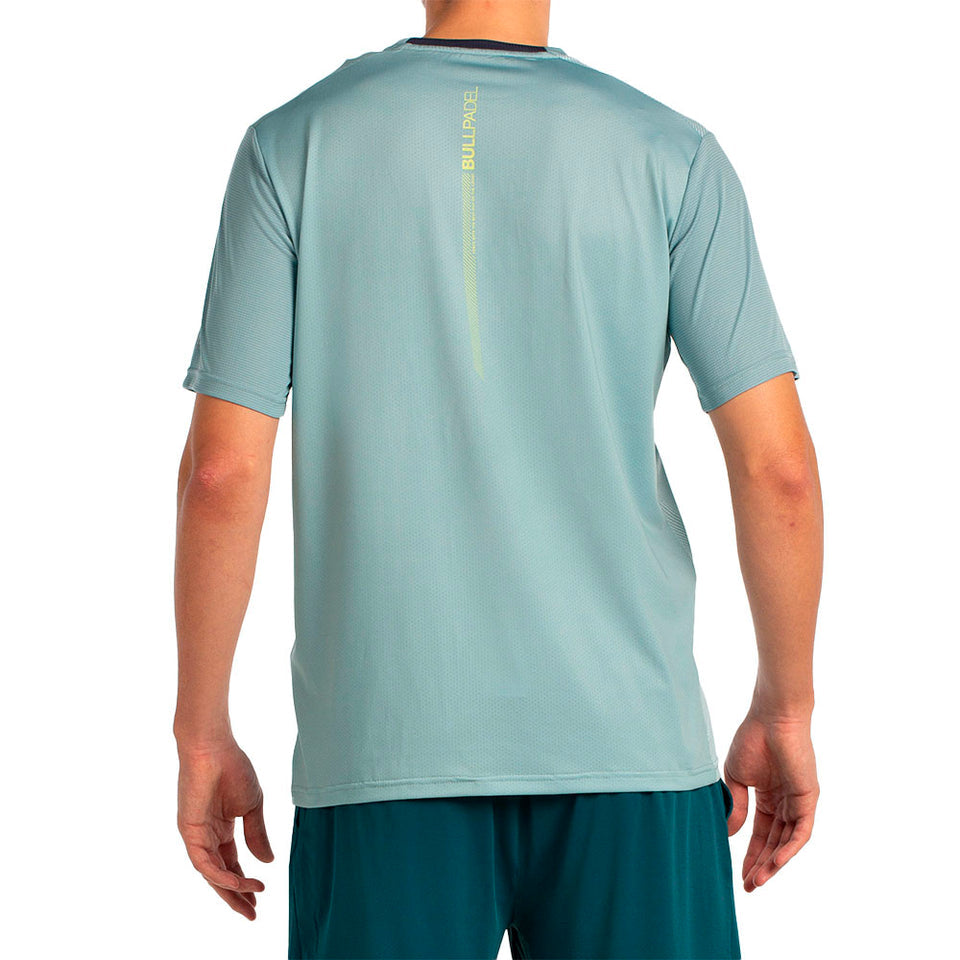 Tee Shirt Bullpadel Lagar Verde Azulado