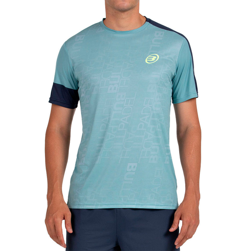 Tee Shirt Bullpadel Leido Verde Azulado