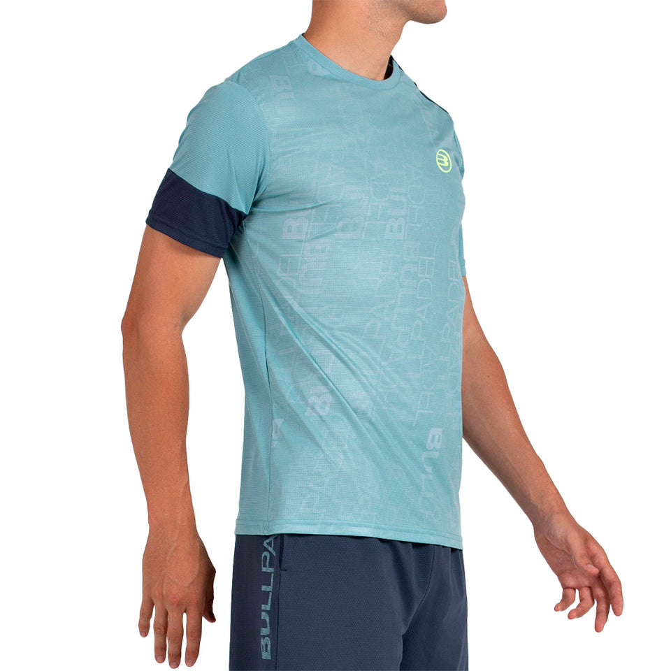 Tee Shirt Bullpadel Leido Verde Azulado