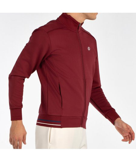 Veste de padel Bullpadel Abadin Vino Burdeos