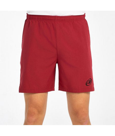 Short de padel Bullpadel Mazari Granate