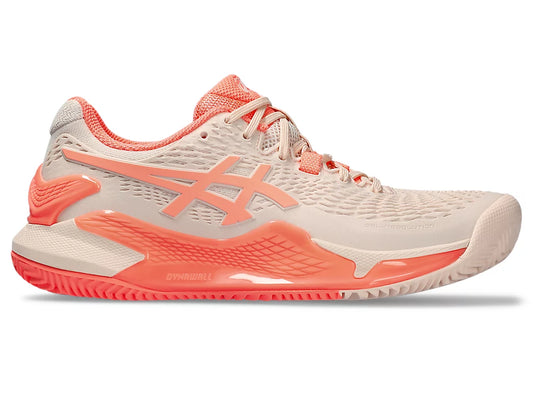 Chaussures Asics Gel Resolution 9 Clay Pearl Pink
