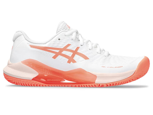 Chaussures Asics Gel Challenger 14 Clay White Sun Coral