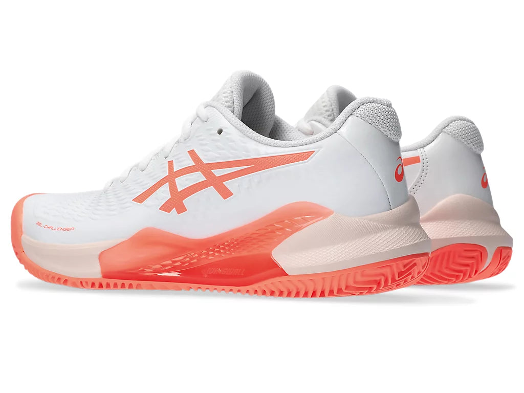 Chaussures Asics Gel Challenger 14 Clay White Sun Coral