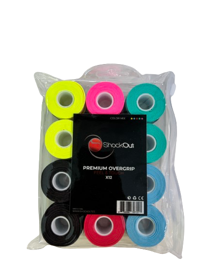 Pack de 12 Surgrips Premium ShockOut Multicolor