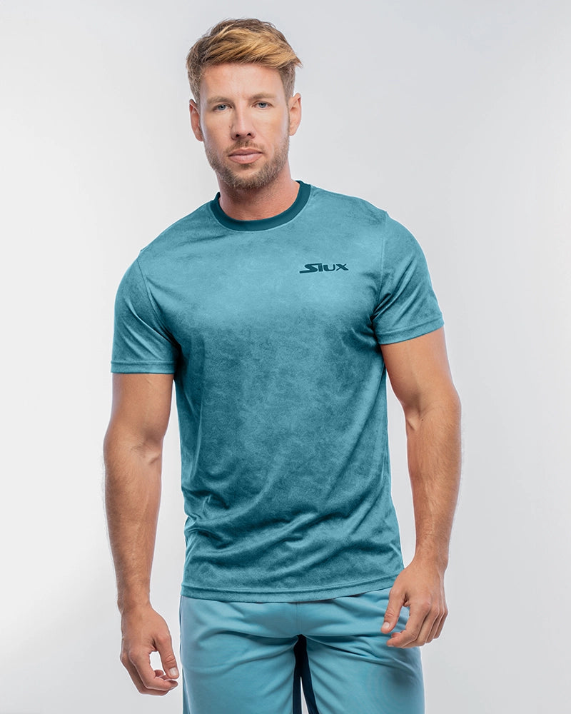 Tee Shirt Siux Jamming Turquoise