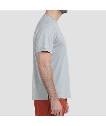 Tee Shirt Bullpadel Useme Gris Perle