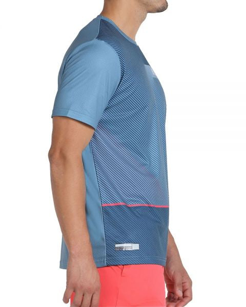 Tee Shirt Bullpadel Carino Azul Sombra