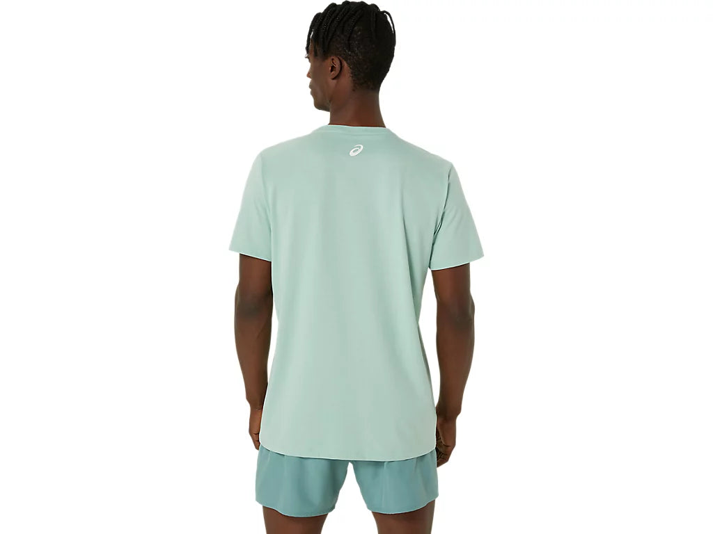 Tee Shirt Asics Chest Logo Celadon