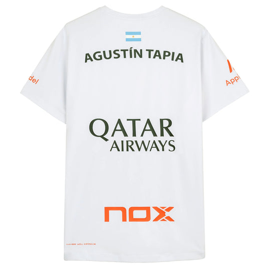 Maillot Nox Sponsors Agustin Tapia 2025 Blanc