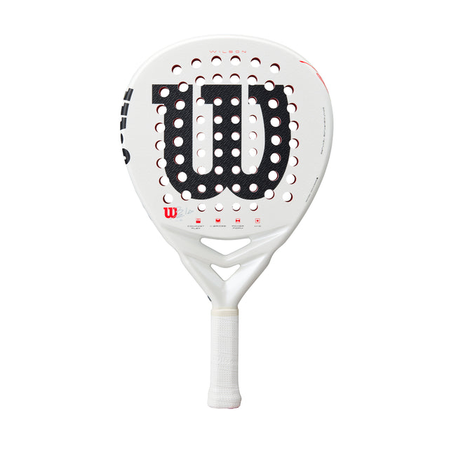 Surface sablée Wilson Bela V3 LS avec effet 3D pour spin optimal


