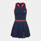 Robe Padel Avenue Daisy Pro Bleu Marine / Rouge
