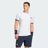 Tee Shirt Adidas Freelift Pro Blanc/Bleu