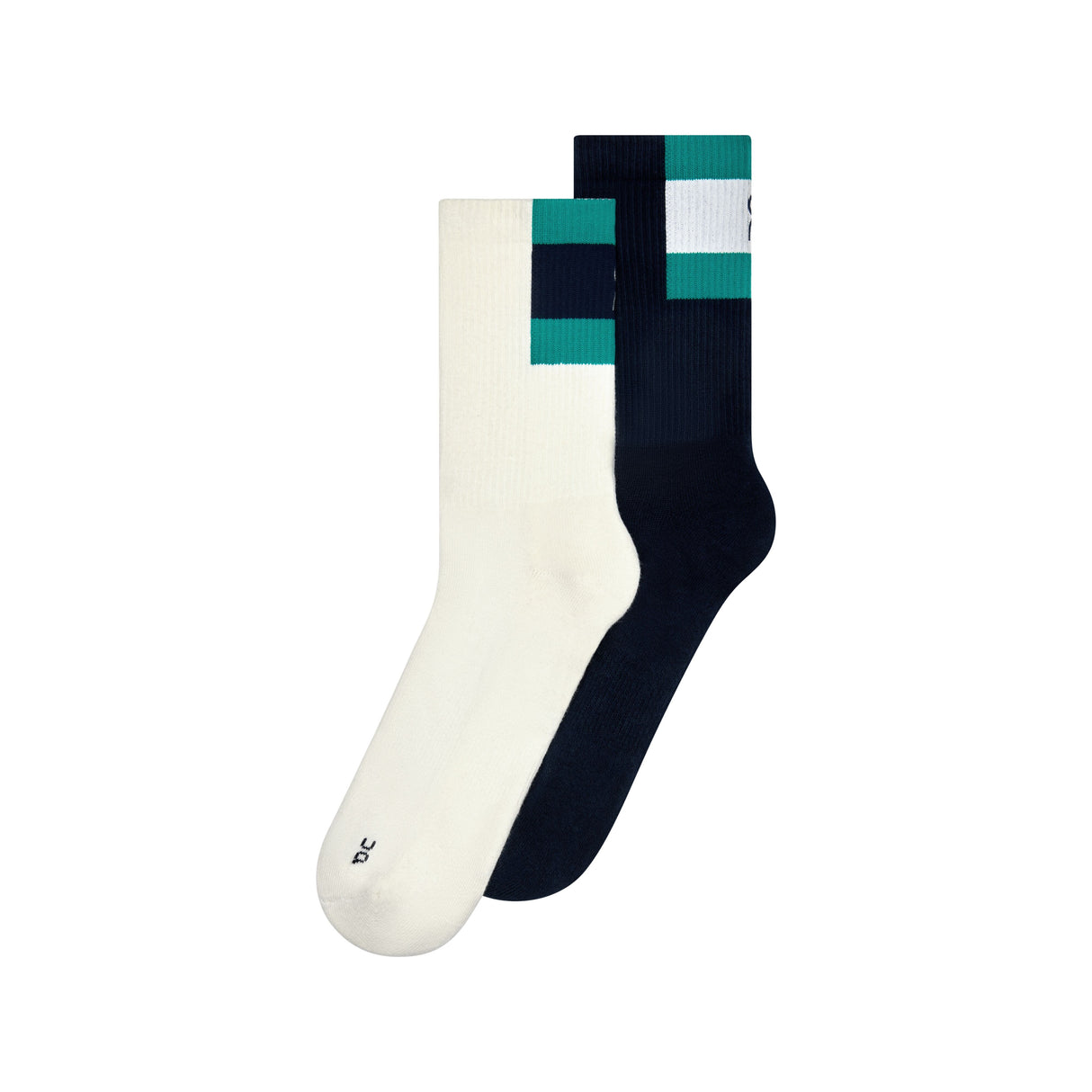 Chaussettes On Courtside Sock High Ivory / Midnight