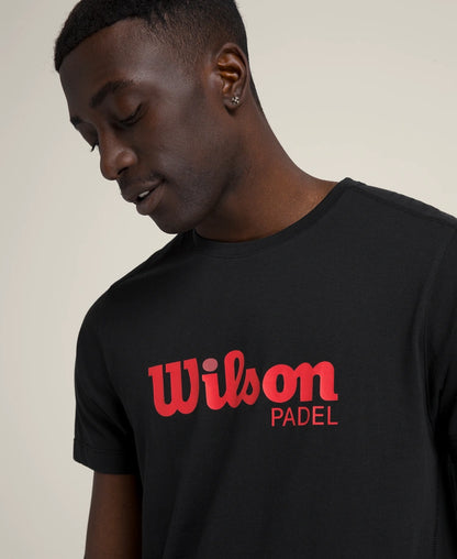 Tee Shirt Wilson Padel Noir