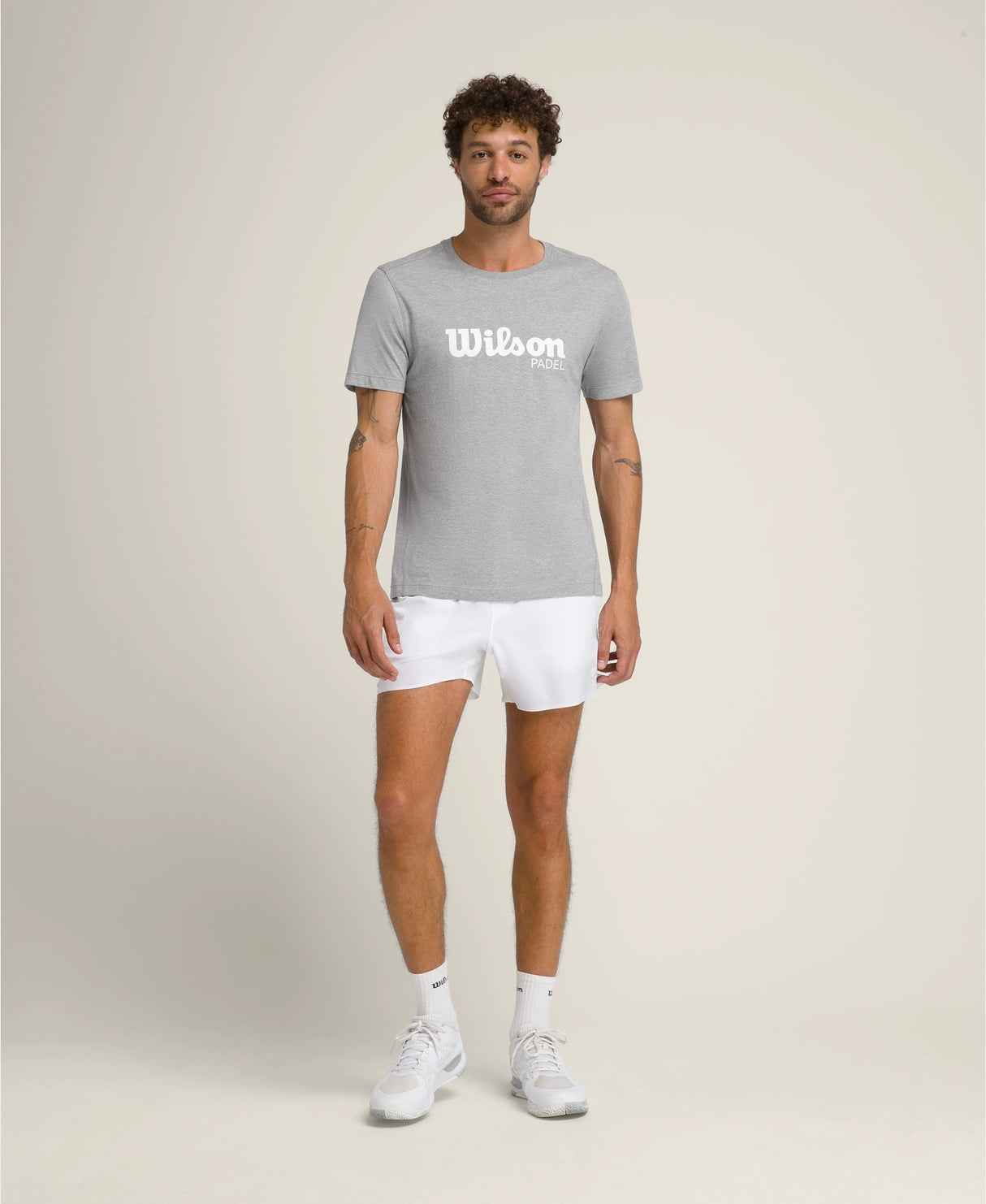 Tee Shirt Wilson Padel Gris