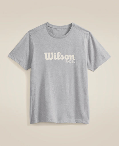 Tee Shirt Wilson Padel Gris