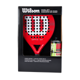 Pack de padel Wilson Optix V1 Red