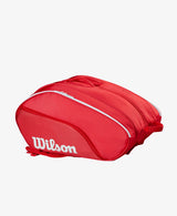 Sac Wilson Padel Tour Bag Red vue de face