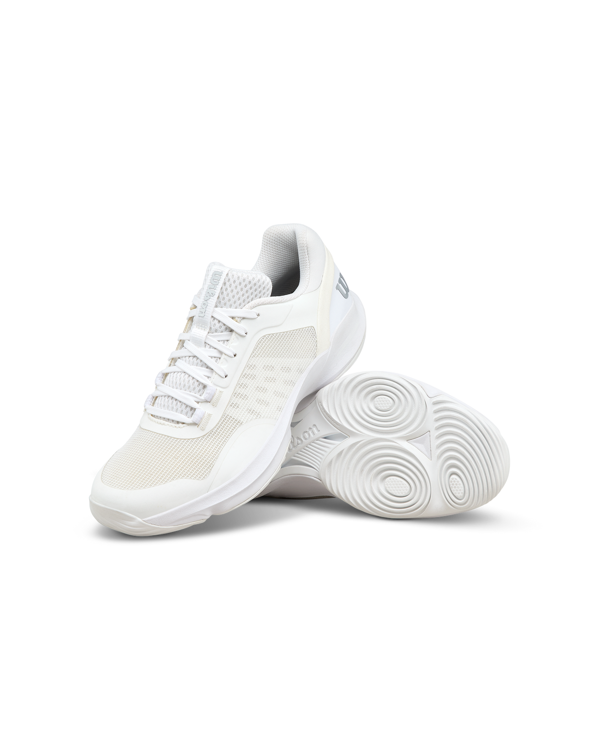 Chaussures de padel Wilson Hurakn Pro V2 Woman White Silver
