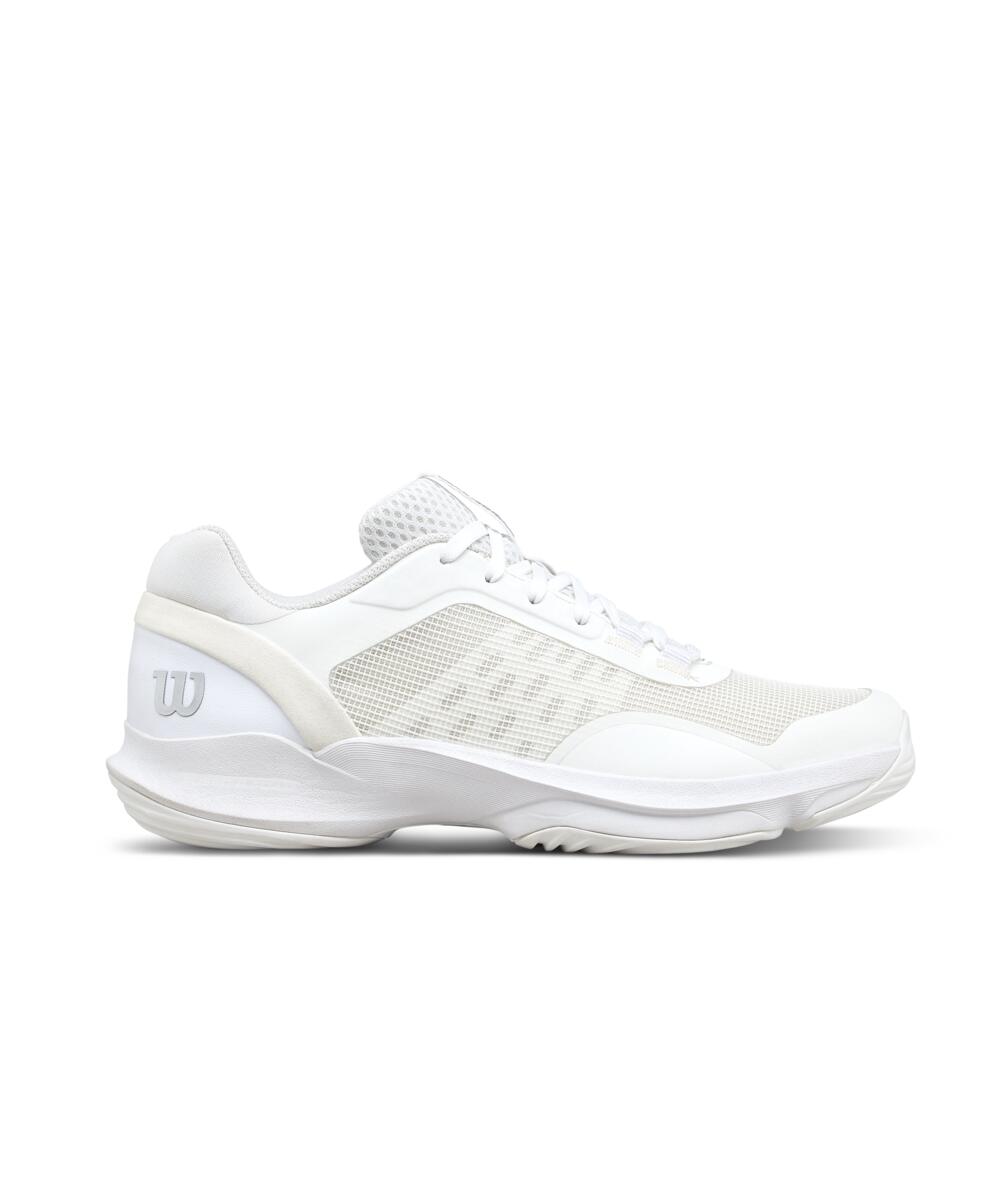 Chaussures de padel Wilson Hurakn Pro V2 Woman White Silver