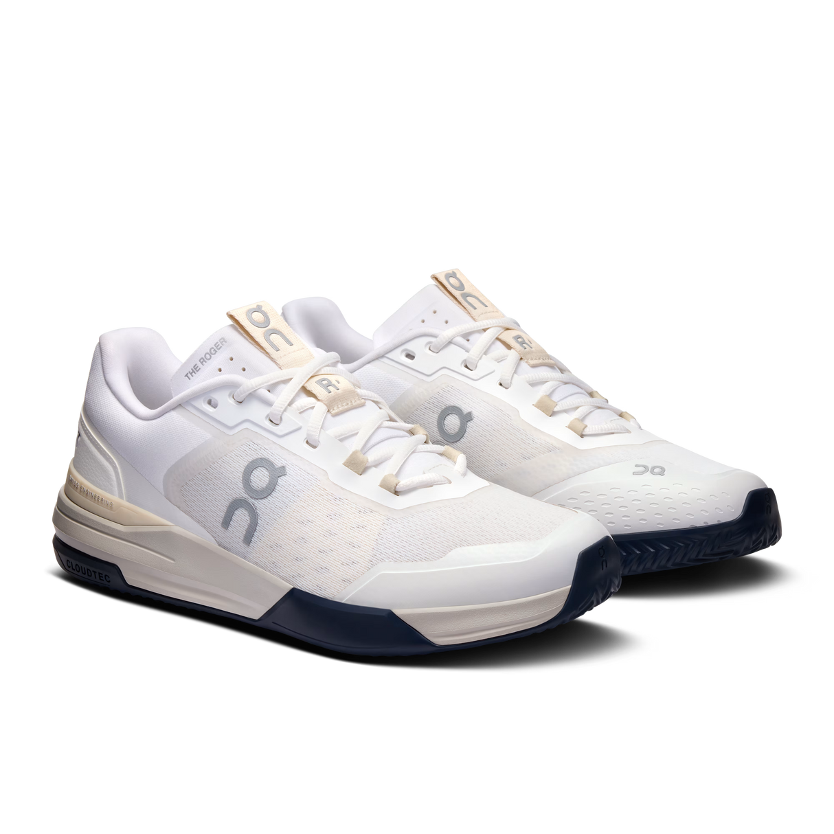 Chaussures de padel On THE ROGER Advantage Pro Clay Men White / Cream