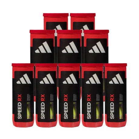Balles Adidas Speed RX en match de padel