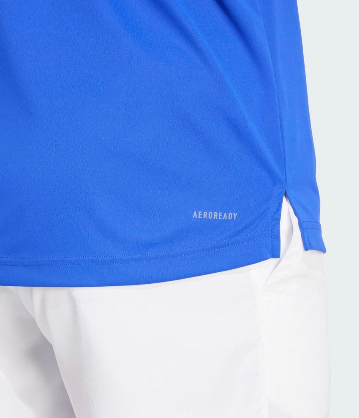 Manche Polo Adidas Club Lucid Blue