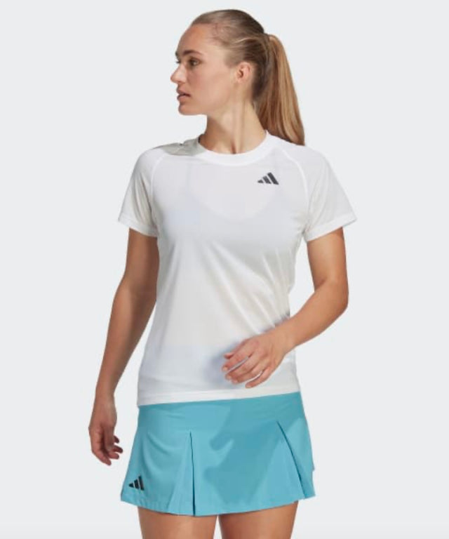 Tee shirt Adidas Club White vue avant