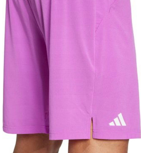 Détail tissu et coupe Short Adidas Ergo Purbur