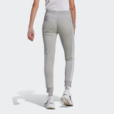 Jogging Adidas 3 Stripes Gris vue de dos