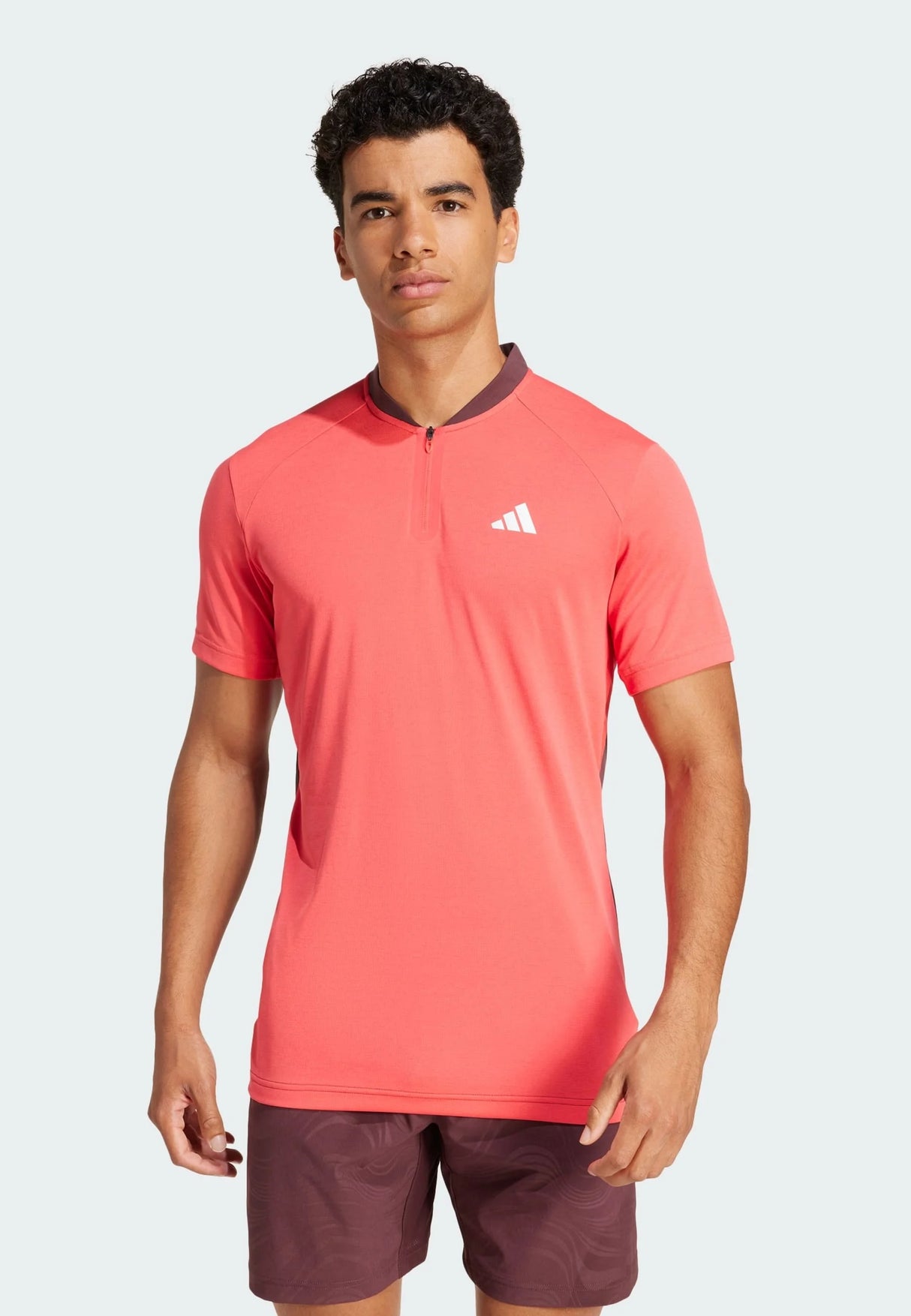Polo Adidas Freelift Lucid Red vue avant
