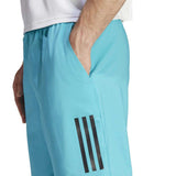 Détail tissu respirant Short Adidas Blue Burst