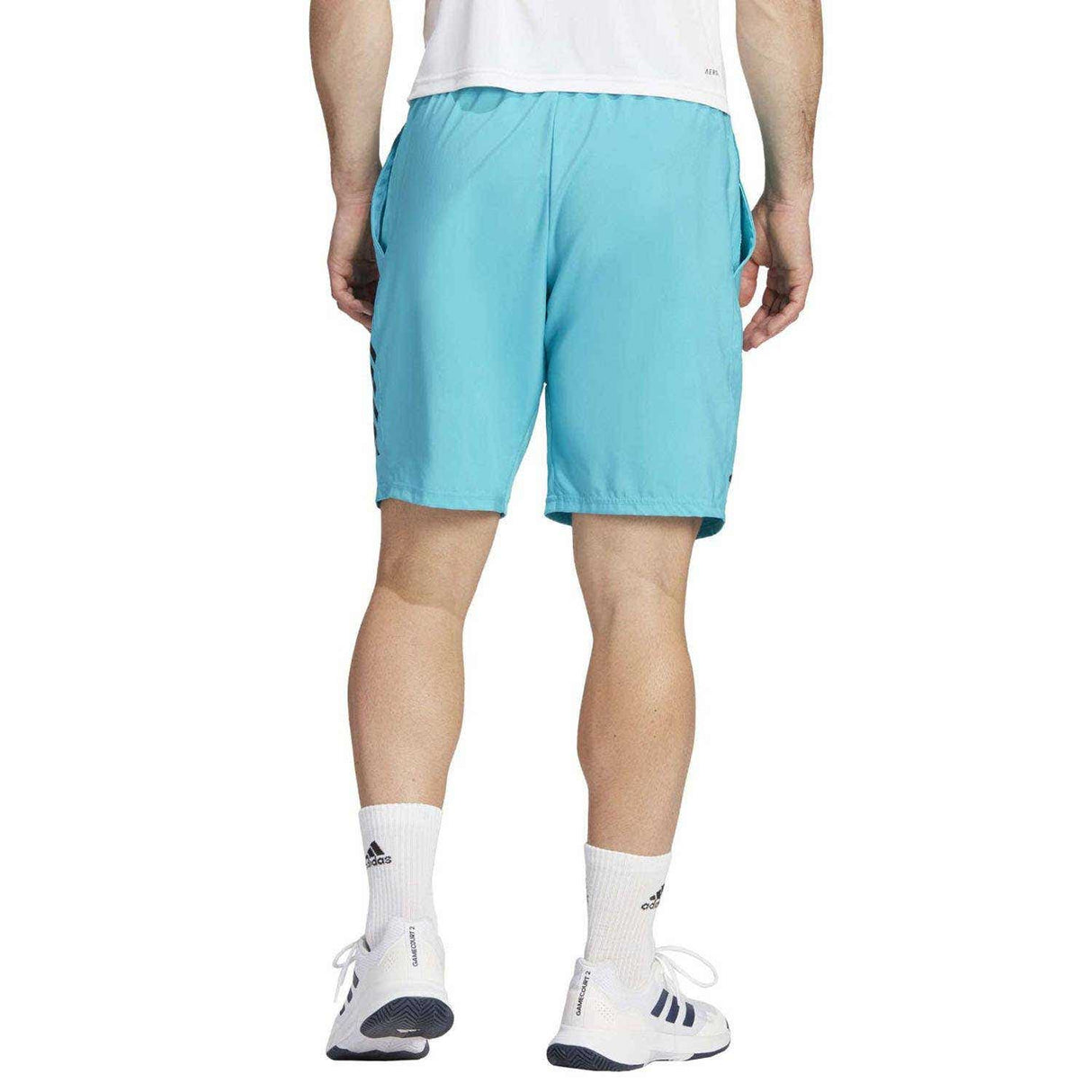 Short Adidas Club 3 Stripes porté