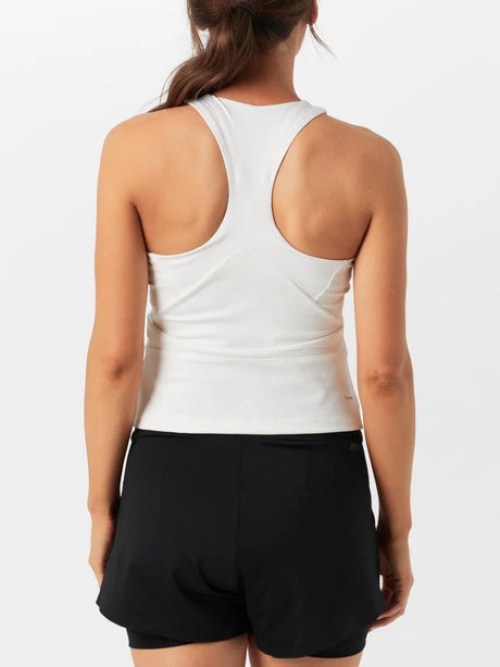 Débardeur Adidas Y Tank Midi White vue arrière