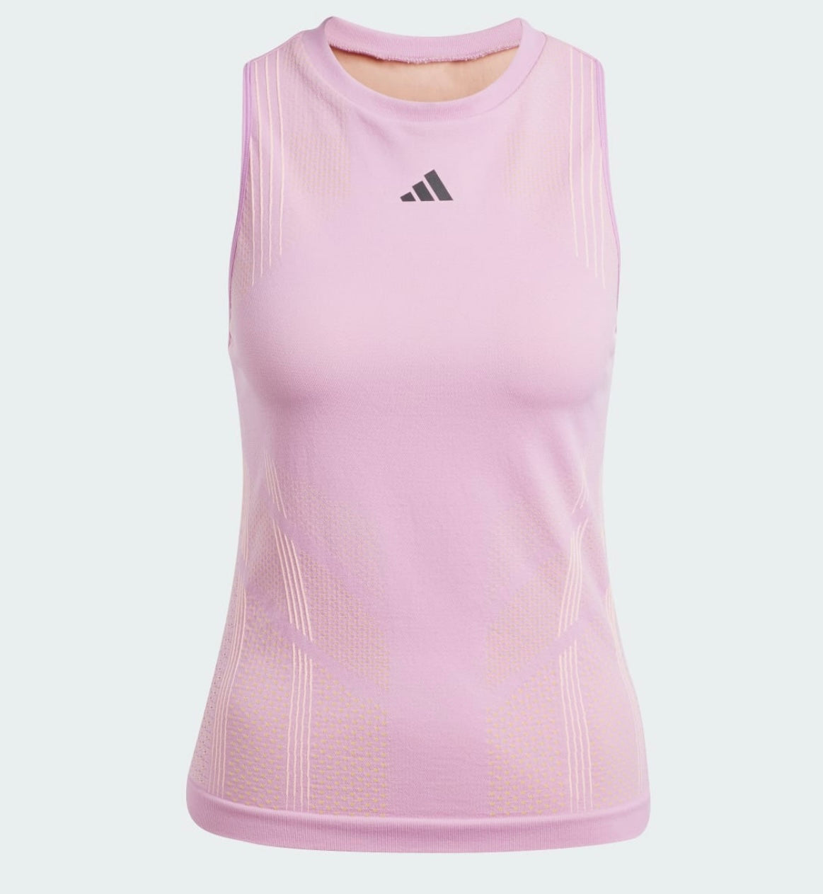 Détail tissu respirant Adidas Y Tank Pro