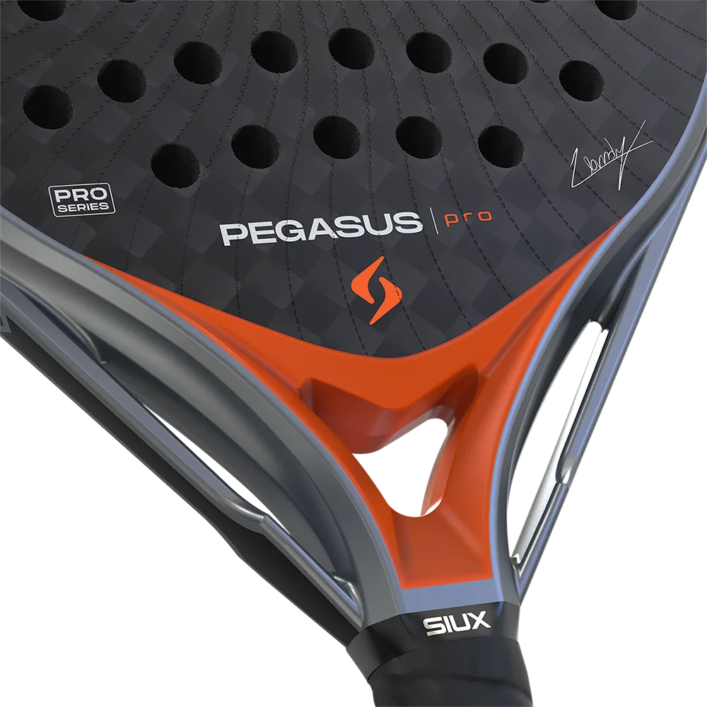 Raquette de padel Siux Pegasus Pro 2026 Lava Orange