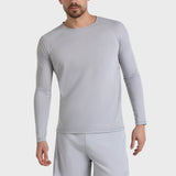 Tee Shirt de padel à manches longues Bullpadel Amer Gris Perla