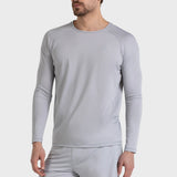 Tee Shirt de padel à manches longues Bullpadel Amer Gris Perla