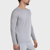 Tee Shirt de padel à manches longues Bullpadel Amer Gris Perla