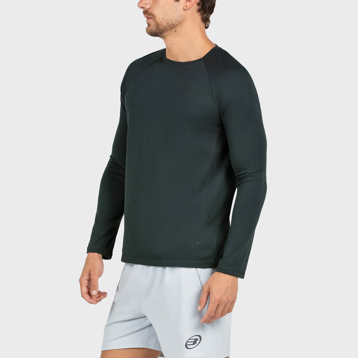 Tee Shirt de padel à manches longues Bullpadel Amer Verde Oscuro