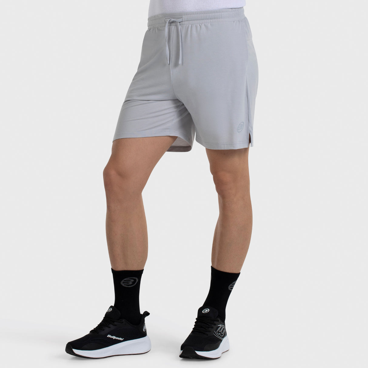 Short de padel Bullpadel Ande Gris Perla