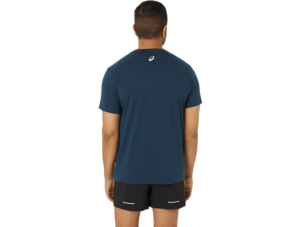 Tee Shirt Asics Chest Logo SS Tee vue de dos