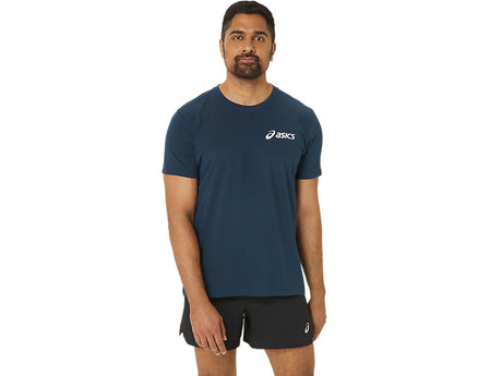 Tee Shirt Asics Chest Logo SS Tee vue de face