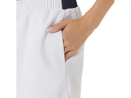 Asics Court Short Brillant White vue latérale
