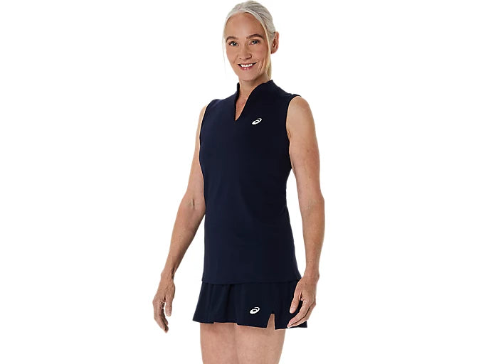 Débardeur Asics Court Tank Midnight vue arrière