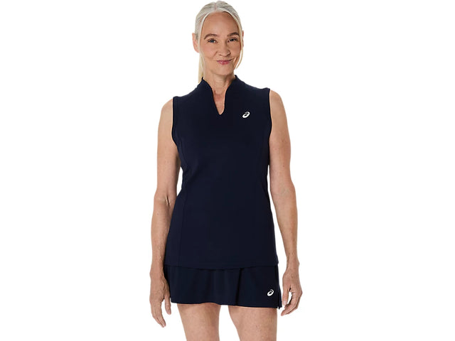 Débardeur Asics Court Tank Midnight vue de face